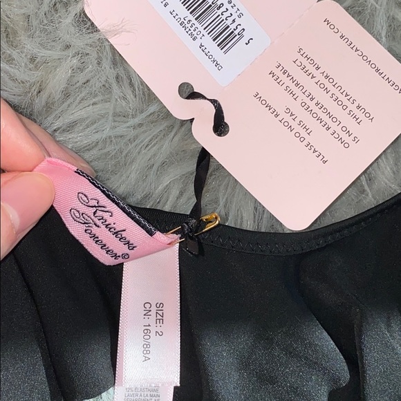 Agent Provocateur Dakotta swimsuit 2 black NWT - Picture 4 of 8